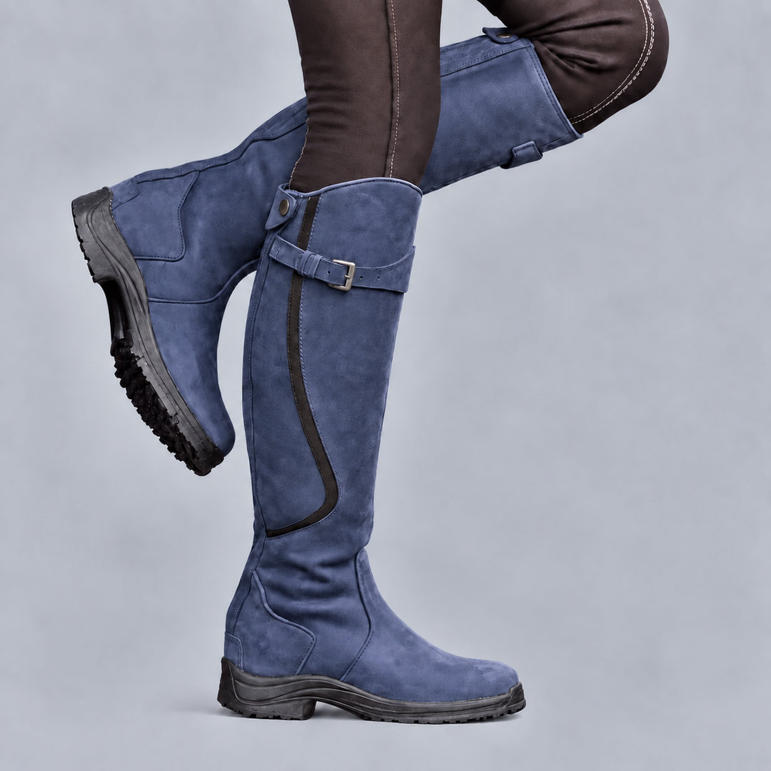 Ember | Bottes de randonnée ergonomiques en cuir avec bride à boucle réglable et semelle robuste