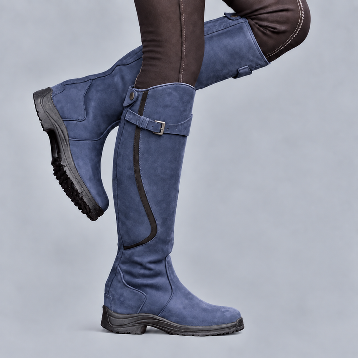 Ember | Bottes de randonnée ergonomiques en cuir avec bride à boucle réglable et semelle robuste