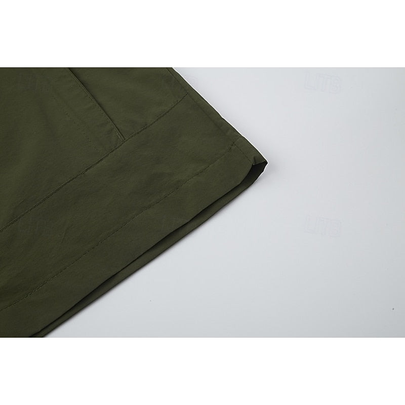 Silas | Chaqueta informal para exteriores y todo tipo de clima, con bolsillos con cremallera